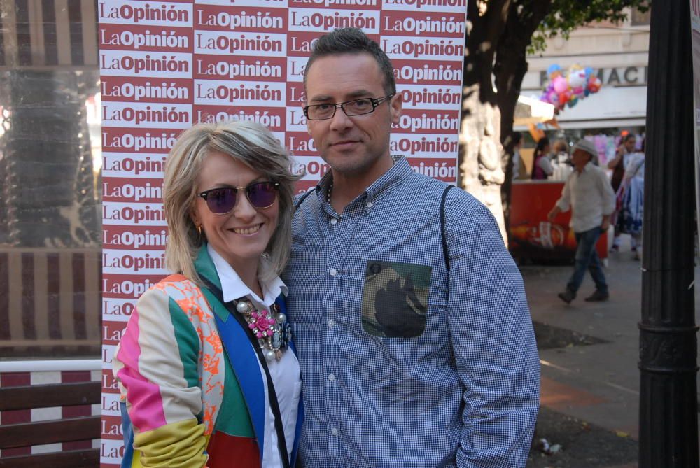 Ambiente y Photocall en la Plaza de las Flores