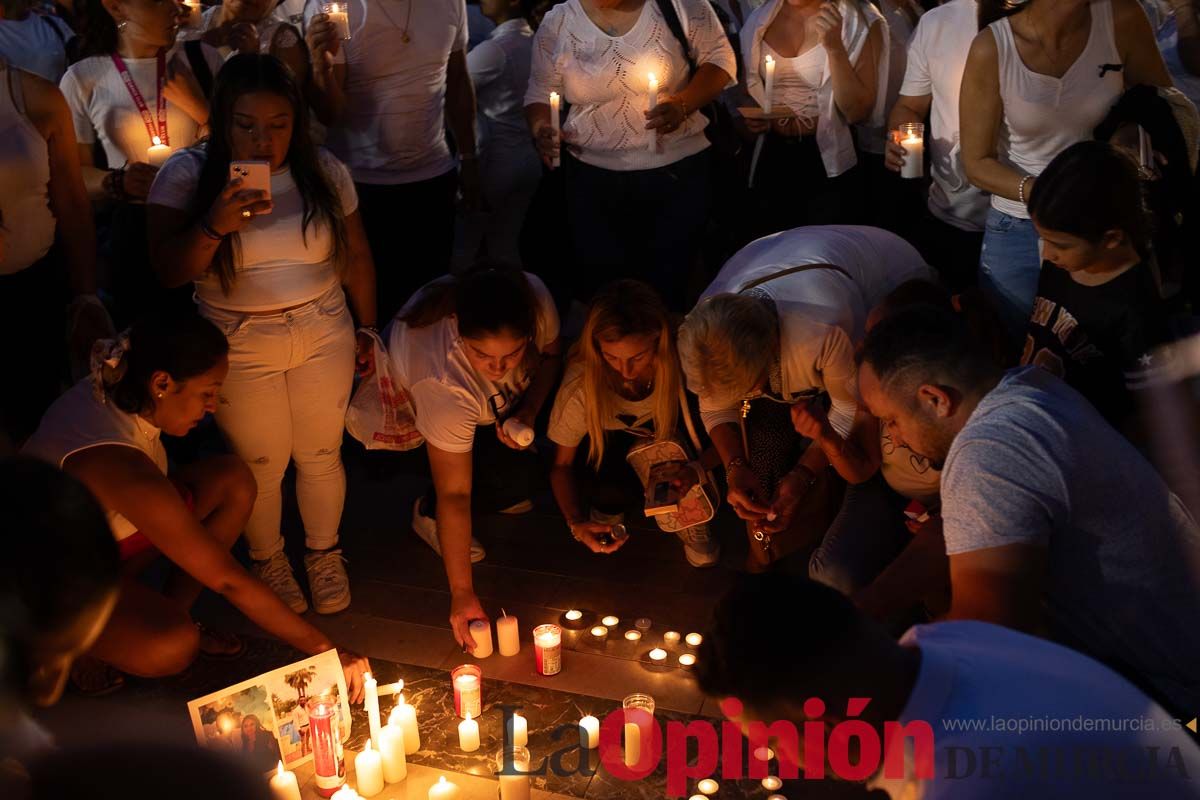 Homenaje a los cuatro fallecidos de Caravaca en el incendio de las discotecas de Murcia