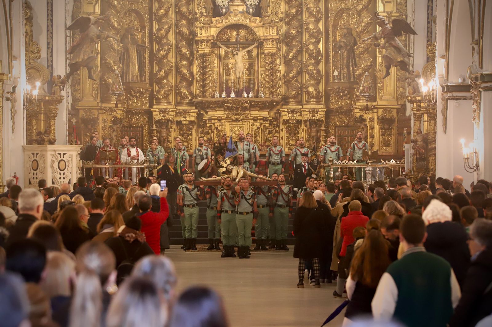 La lluvia deja sin Vía Crucis con la Legión a la Caridad