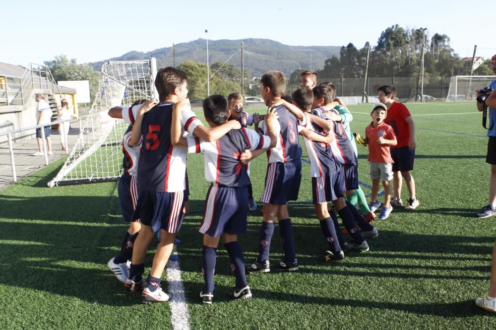 Val Miñor, Celta y Areosa se reparten el botín de la Vigo Cup