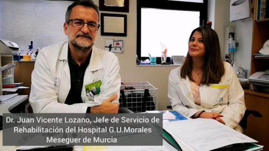 Juan Vicente Lozano - Jefe del Servicio de Rehabilitación del Hospital Morales Meseguer