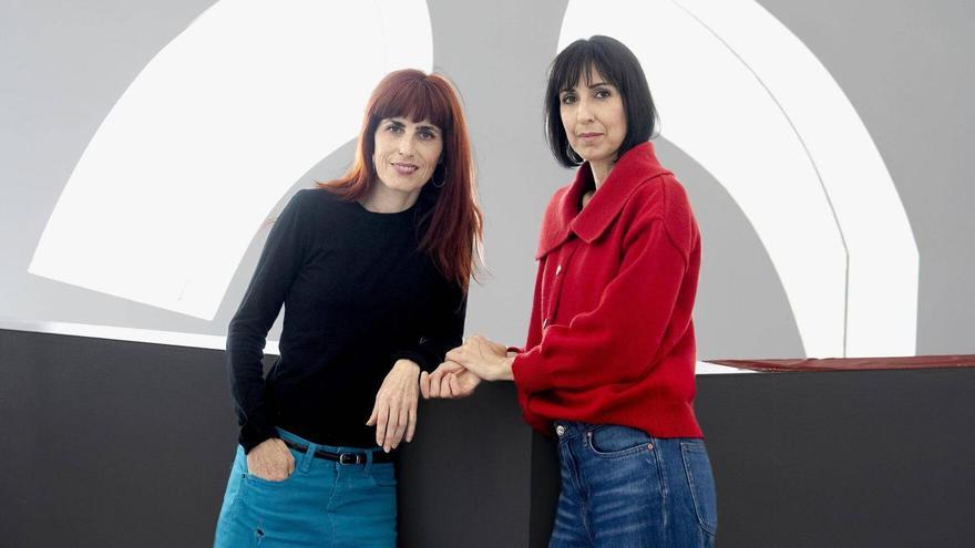 Miriam Garlo (izquierda) y Eva Libertad, en el CCCB