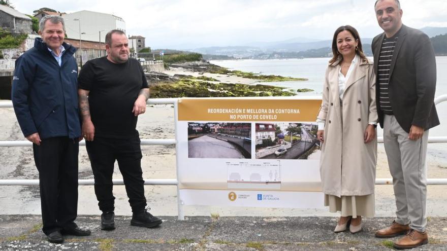 Xunta y Concello colaboran en la mejora del puerto de Covelo
