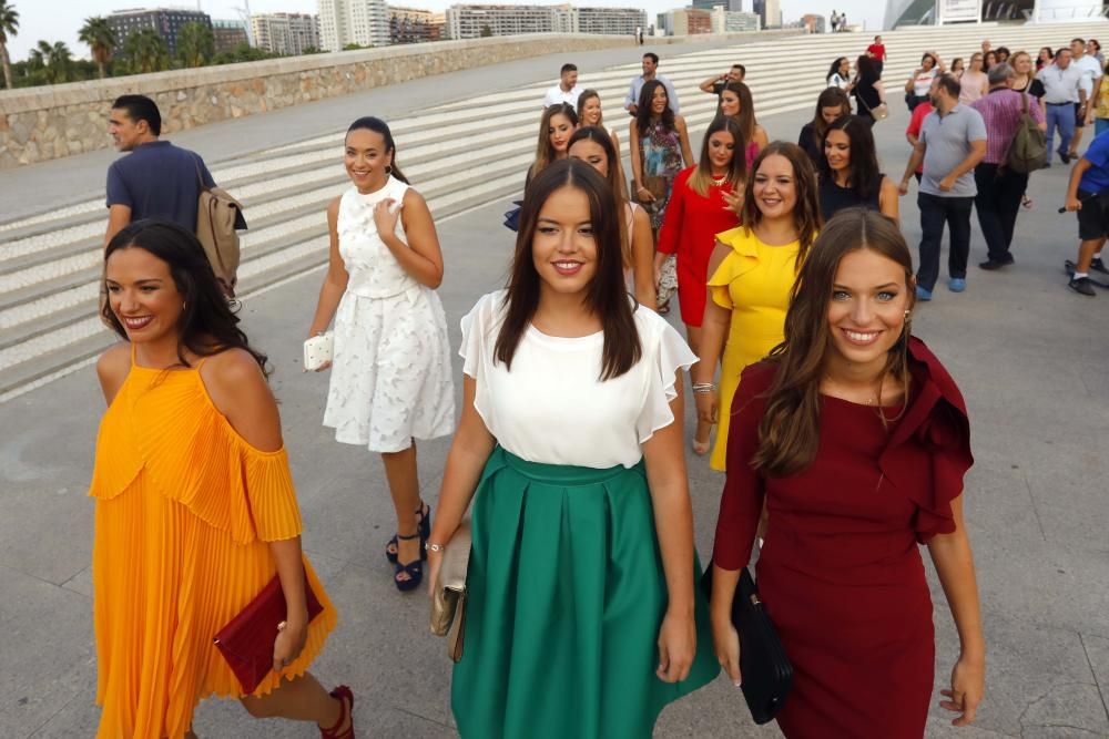 Presentación de las candidatas a falleras mayores 2018