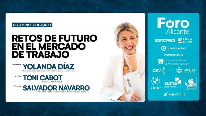Foro Alicante con Yolanda Díaz