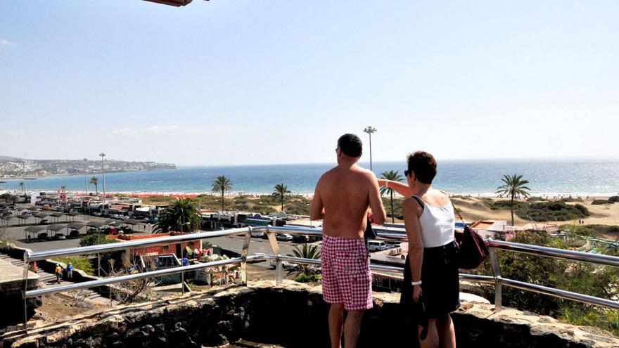 Mirador en el Anexo II de San Bartolomé de Tirajana. |