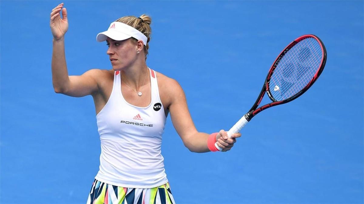Angelique Kerber sólo ha sumado un triunfo en los tres partidos que ha disputado en 2017
