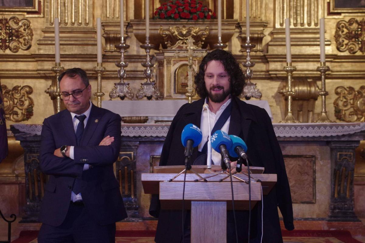 Nombramiento de José Martín España e Ignacio A. Castillo como pintor del cartel y pregonero, respectivamente, de la Semana Santa 2026