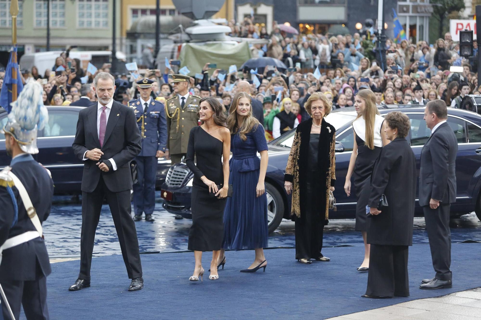 EN IMÁGENES: Así fue la alfombra azul de los Premios Princesa de Asturias 2023