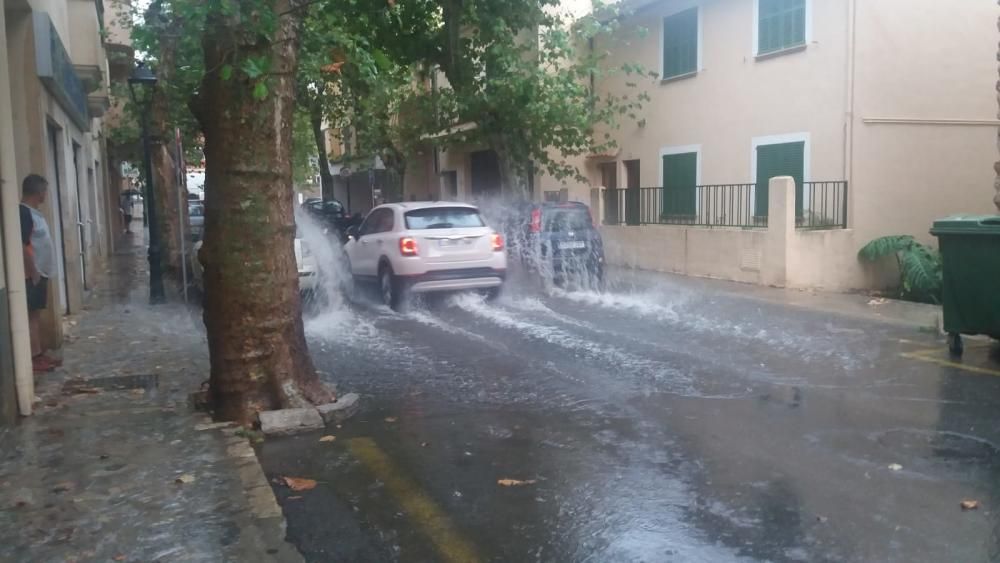 Sommergewitter in Sóller.