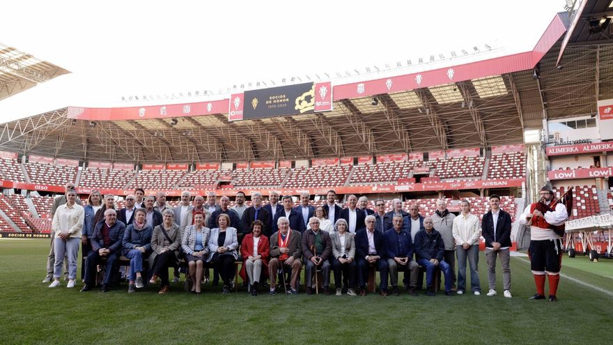 Nombramiento de los nuevos socios de honor del Sporting