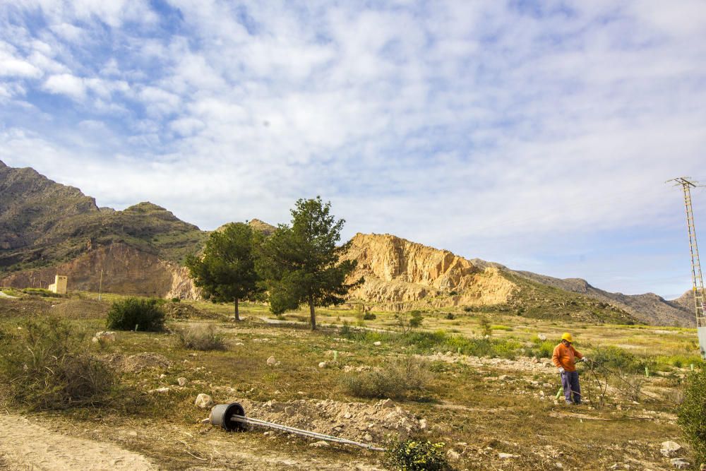 Proyecto para convertir la cantera de Cox en zona verde