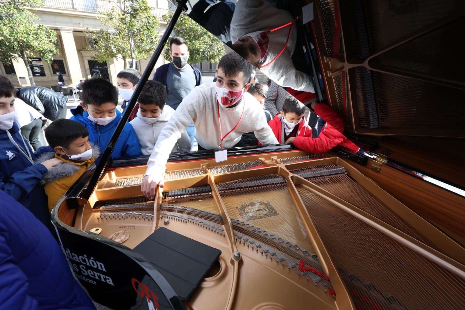 Zaragoza se llena de pianos