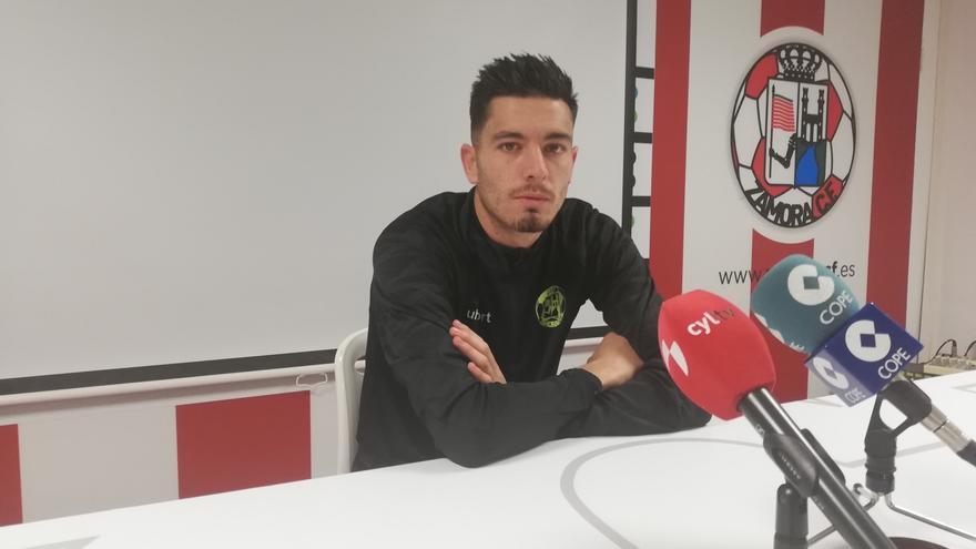 Altube, jugador del Zamora CF: “Tenemos que revertir esto dando un paso adelante todos”