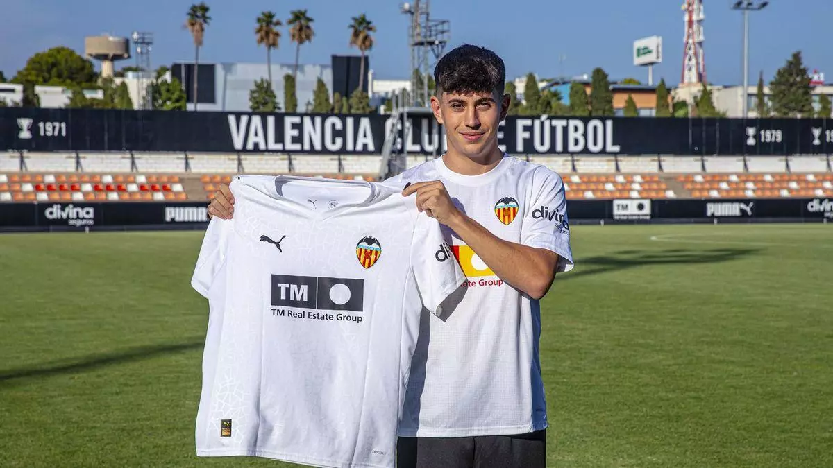 El Valencia CF ha alcanzado un acuerdo para la renovación de Marc Jurado