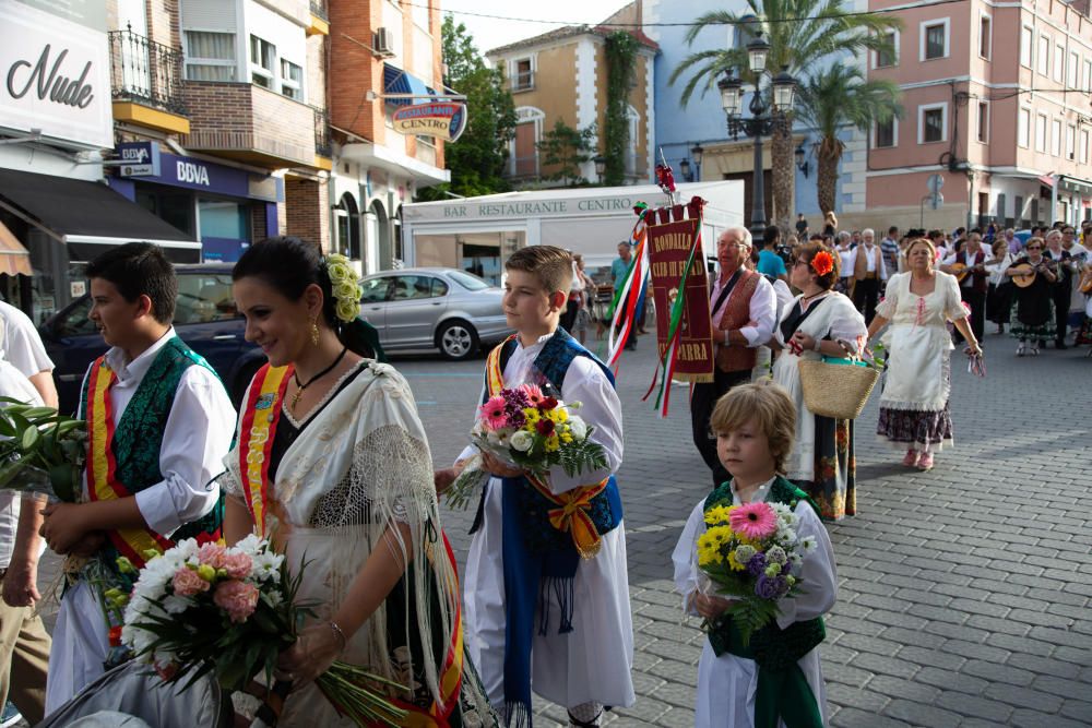 Ofrenda floral huertana a San Abdón y San Senén en