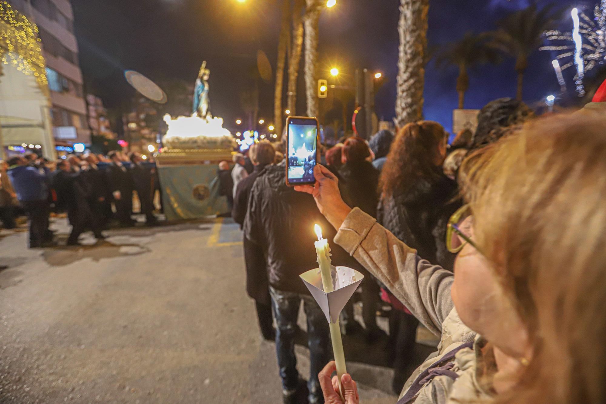 Procesión de La Purísima en Torrevieja