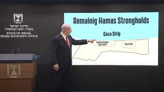 Netanyahu dice que reconocer un Estado palestino es "invitar a una guerra segura"