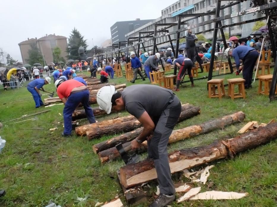 XXVIII Concurso Nacional de Entibadores Mineros en las fiestas de San Juan de Mieres