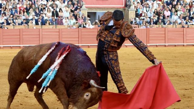 Imagen del diestro José María Manzanares en la pasada Feria de Abril de Sevilla.