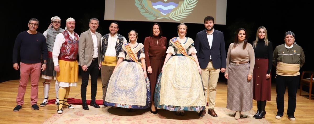 Presentación de los bocetos de fallas de 2026 en Moncada, este mes de febrero.