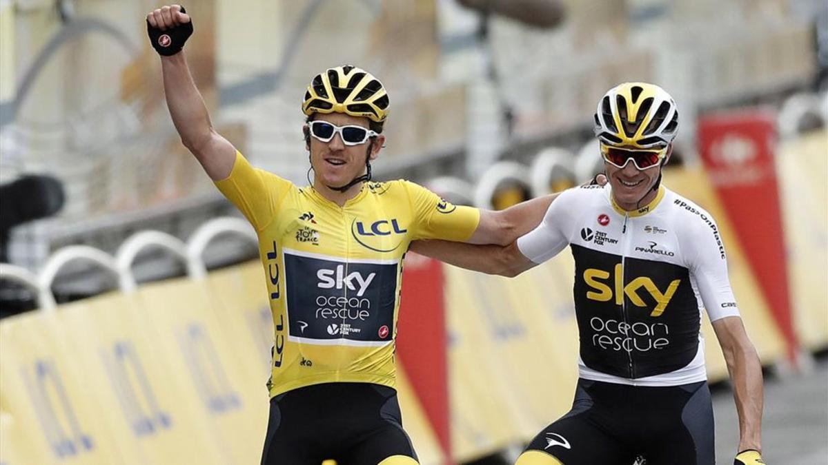 Sky ha recaudado siete veces más que Movistar en el Tour 2018