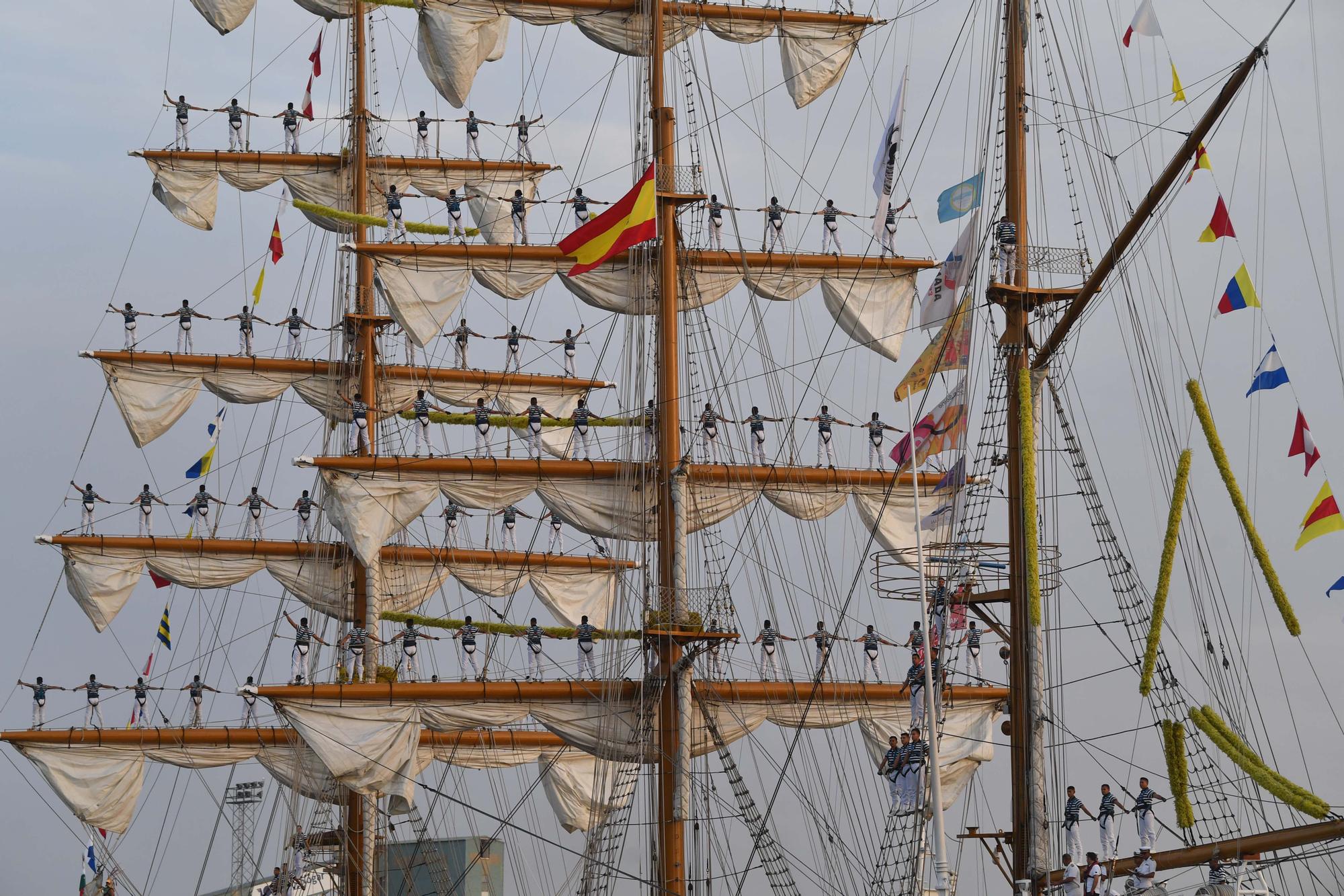 Comienzan a llegar los primeros veleros de la Tall Ships Races