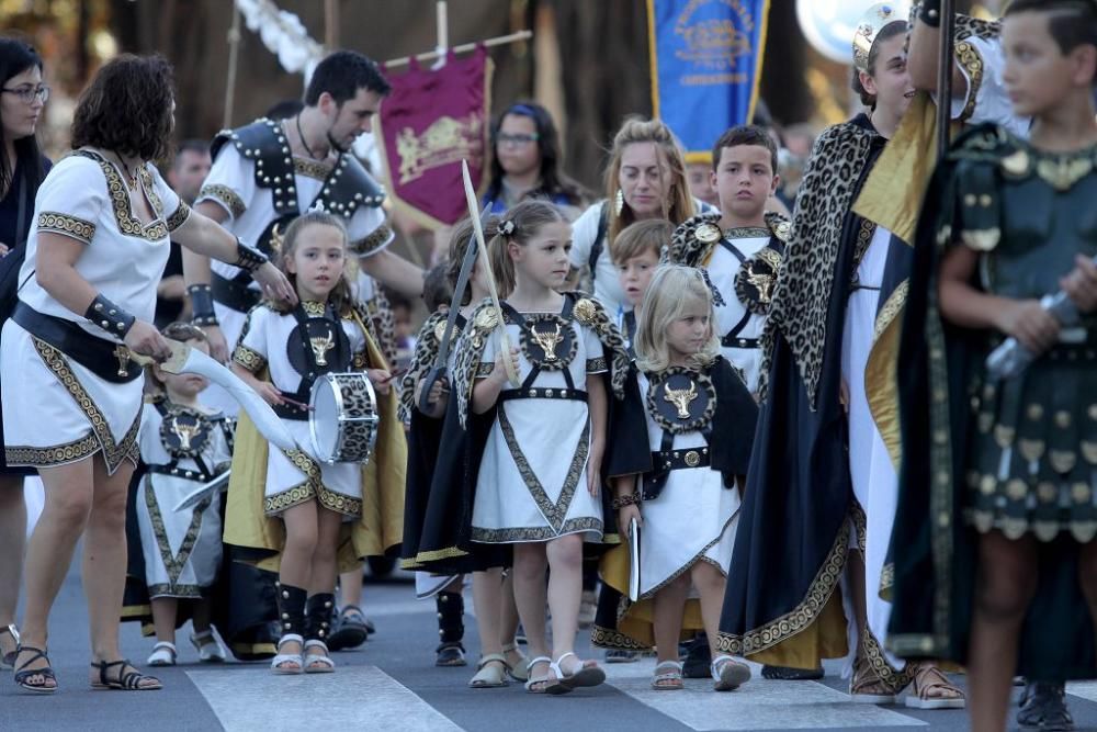 Carthagineses y Romanos: desfile infantil