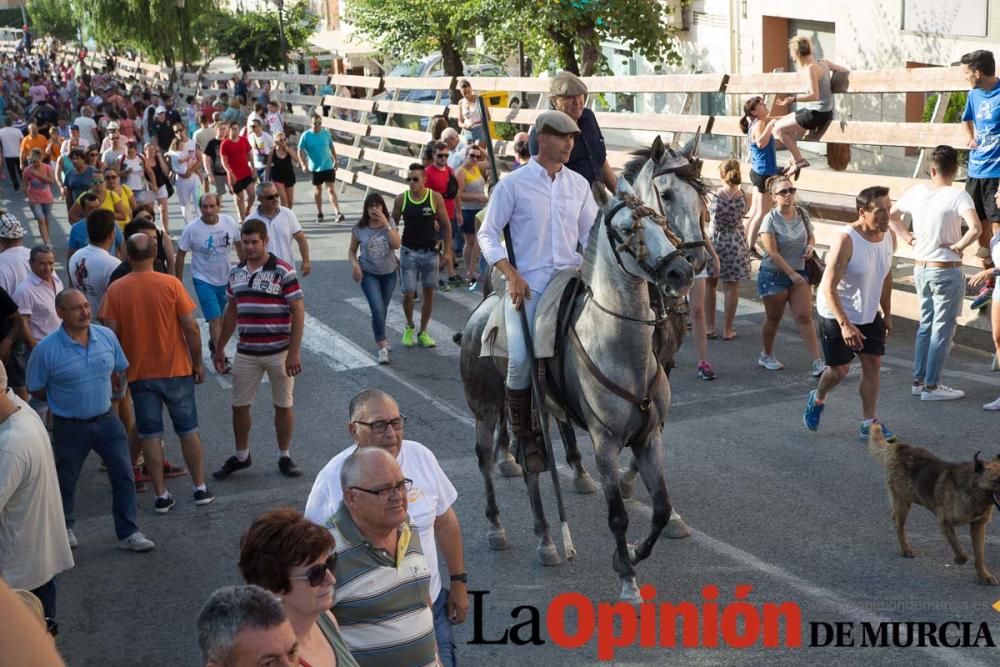 Segundo encierro Fiestas de Moratalla