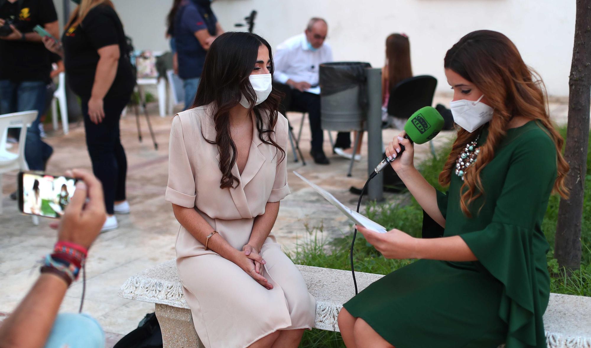 Primera aparición de las candidatas a falleras mayores de València 2022