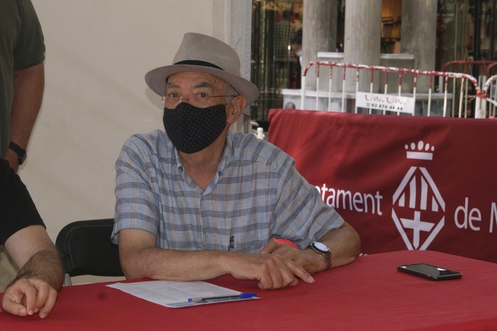 Dia del Llibre i de la Rosa a Manresa