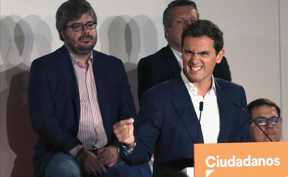 Albert Rivera, en el consejo general de Ciudadanos.