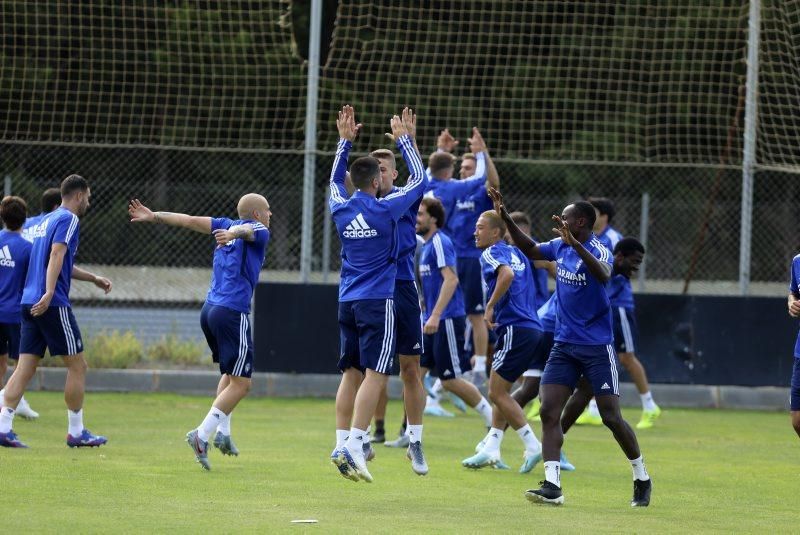 Entrenamiento del Real Zaragoza