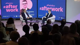 Representantes del Govern, la economía y la judicatura, en el #afterwork de EL PERIÓDICO con Bolaños