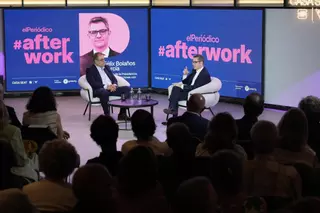 #Afterwork de EL PERIÓDICO con Félix Bolaños: representantes del Govern, la economía y la judicatura en la entrevista con el director Albert Sáez