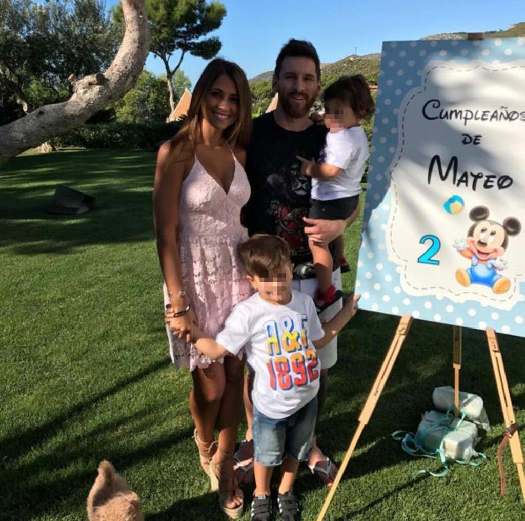 Cumpleaños hijo de Messi