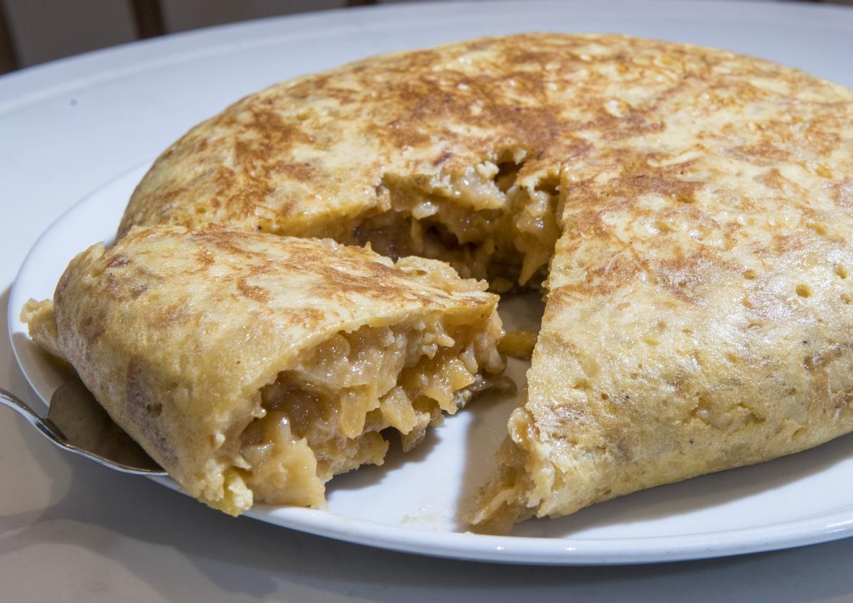 La tortilla de patata de Mantequerías Pirenaicas.