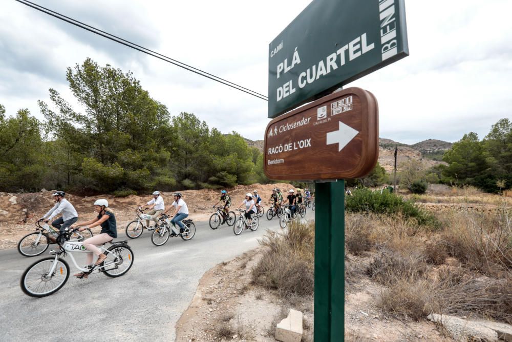 Ciclosendero entre Benidorm y l'Alfàs del Pi