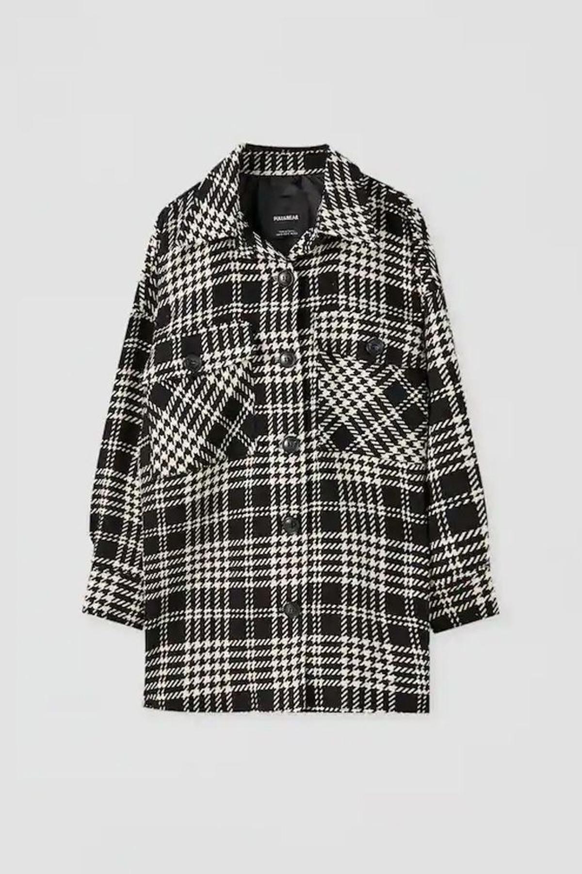 Sobrecamisa de cuadros, de Pull&Bear