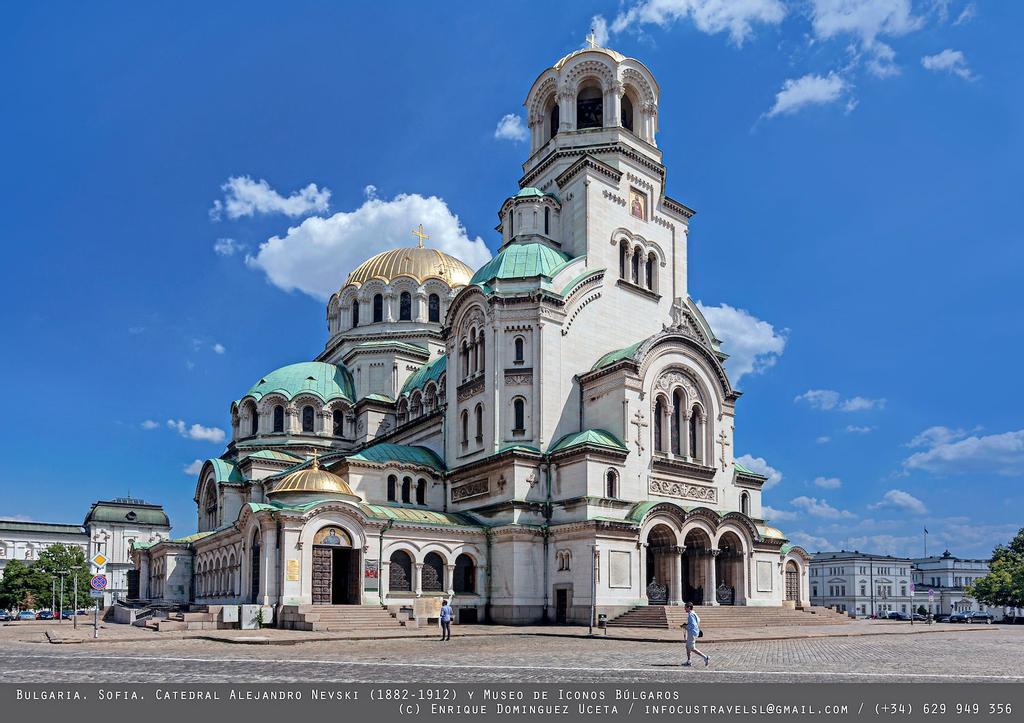 Catedral de San Alejandro Nevski en Sofía.