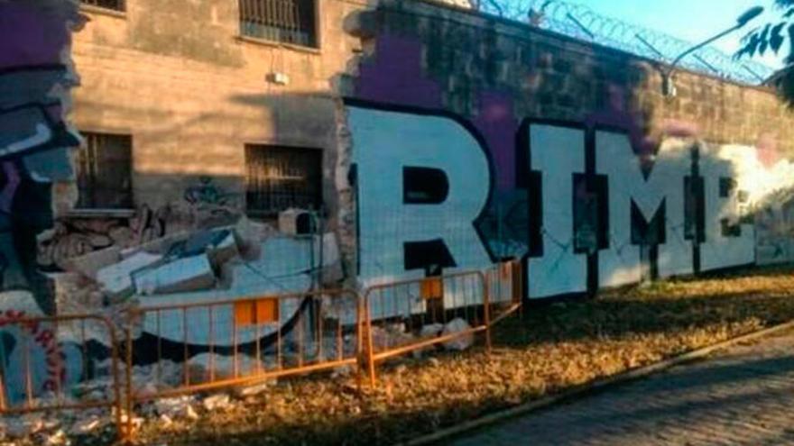 Cort derriba la pintada de los grafiteros a favor de la libertad de expresión