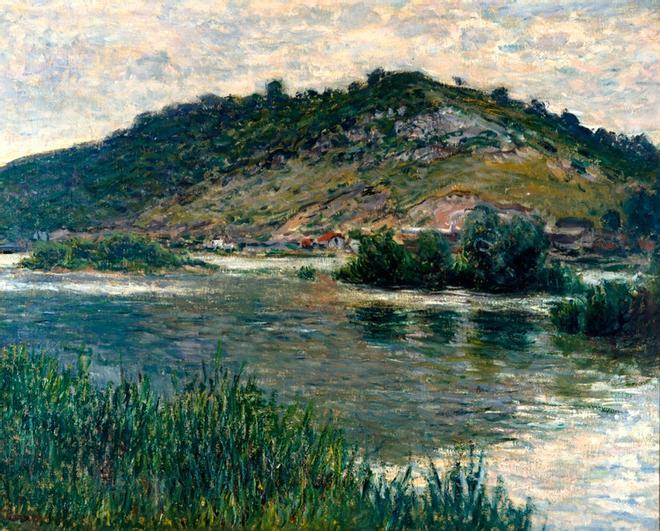 Paisaje en Port-Villez, Monet