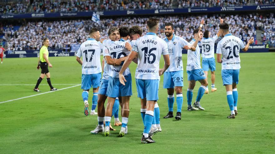 La mejor racha del Málaga CF en 21 años: 11 partidos seguidos sin perder