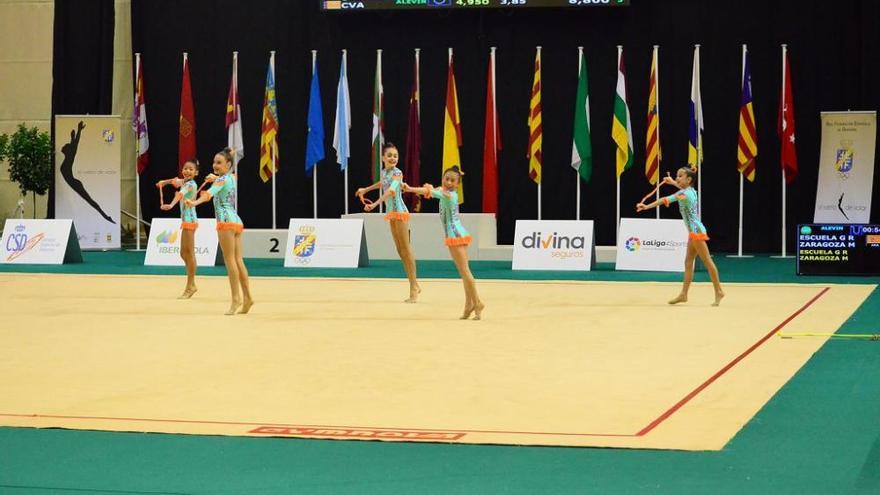 Campeonato de Gimnasia Rítmica: sábado por la tarde