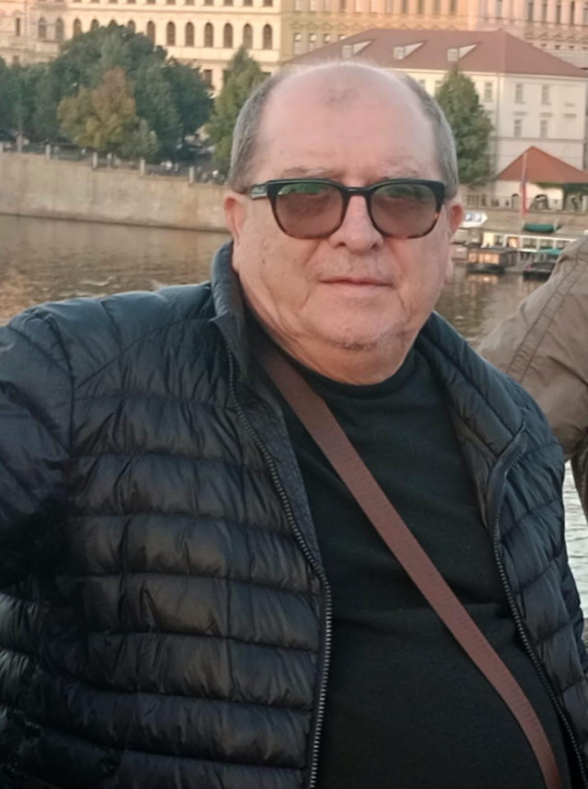 Pedro Soriano en uno de sus viajes recientes