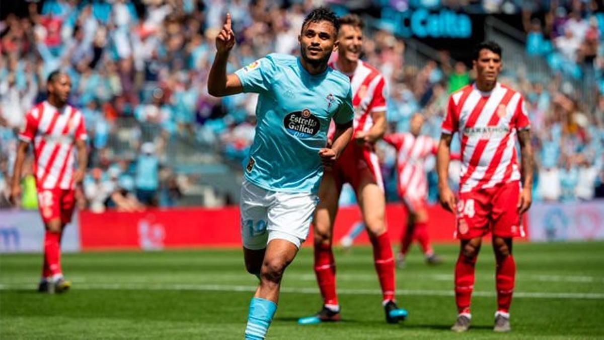 Boufal dio los tres puntos al Celta con este golazo