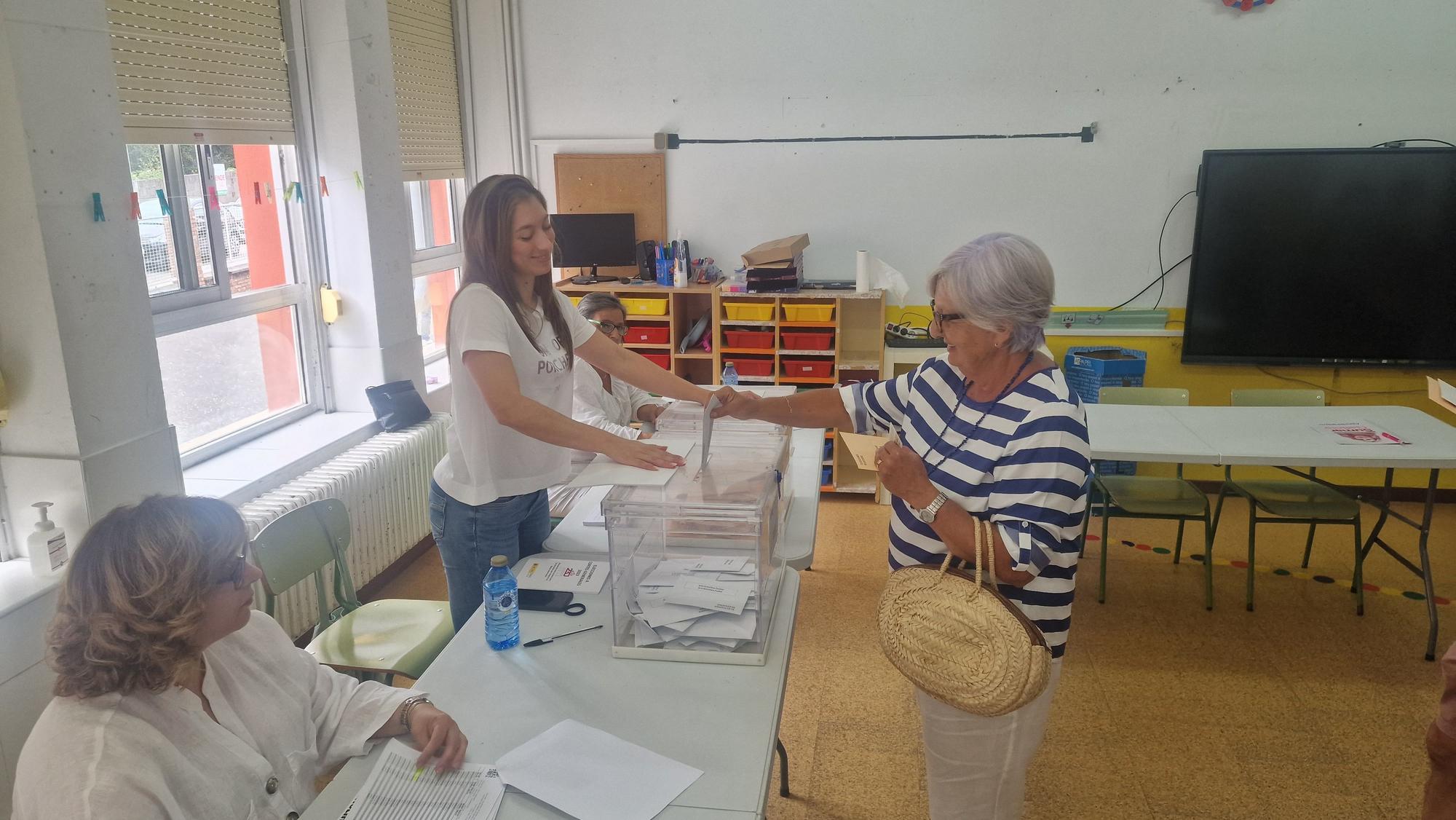 La jornada electoral en Arousa.
