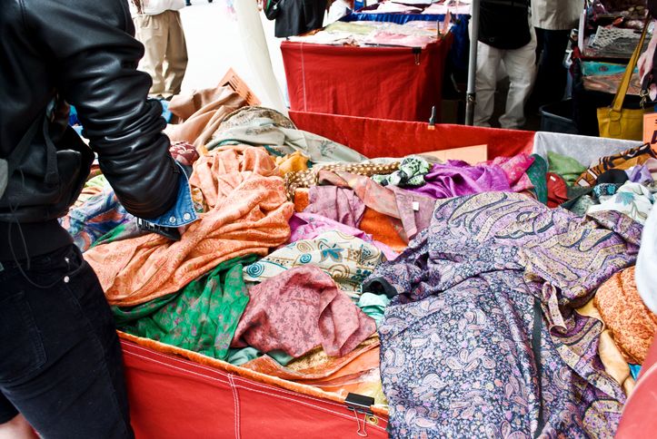 Si las compras de segunda mano te vuelven loca, debes visitar el mercado de las pulgas.