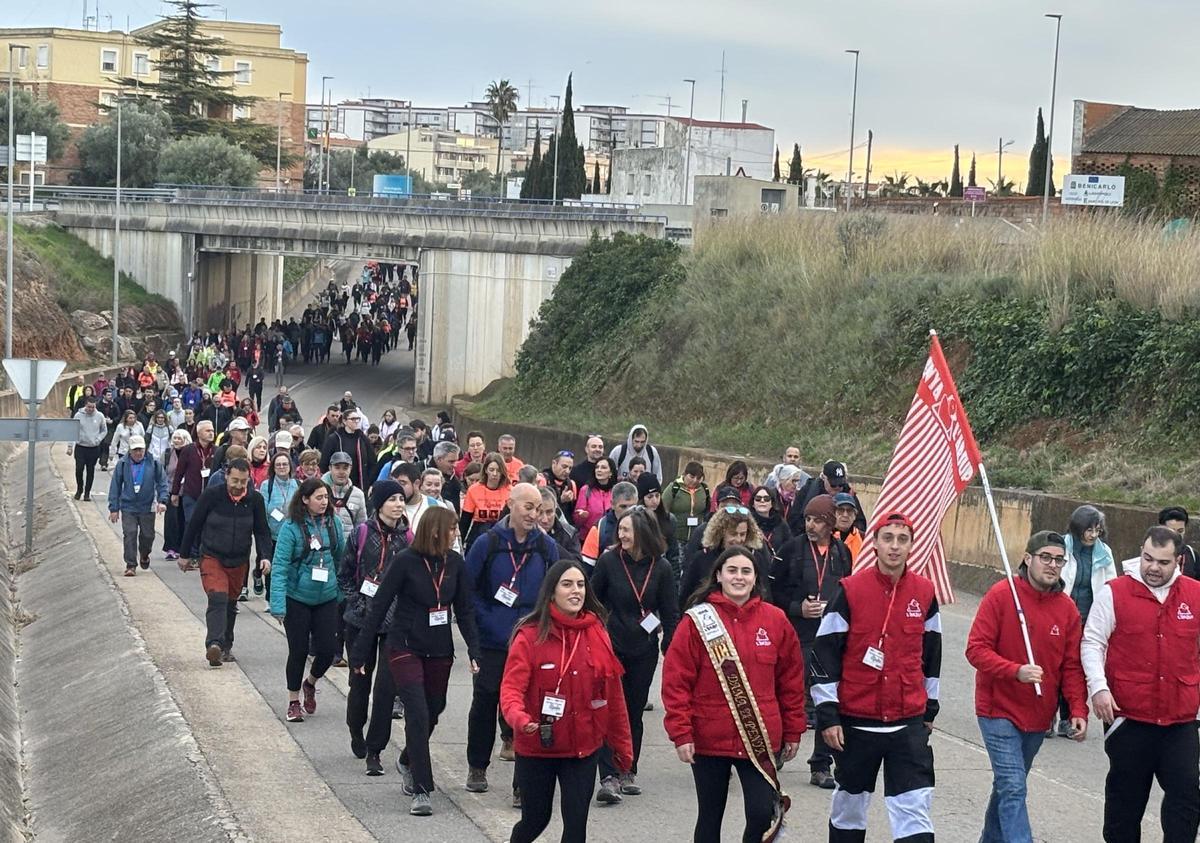 Así fue la XXII Volta a Peu pels Aljubs de Benicarló