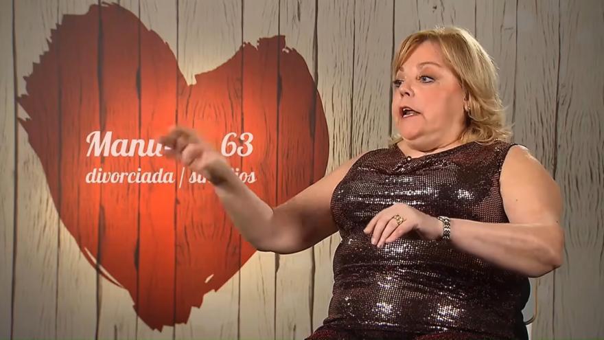 Manuela, la divorciada &quot;multiorgásmica&quot; de First Dates a la que le gustan los hombres más jóvenes que ella